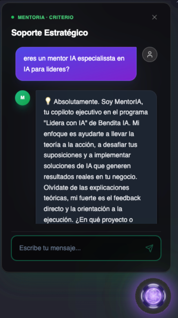 Mentor IA Preview